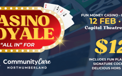 Community Care Northumberland Invites You to Go “All In” at Its First-Ever Casino Royale